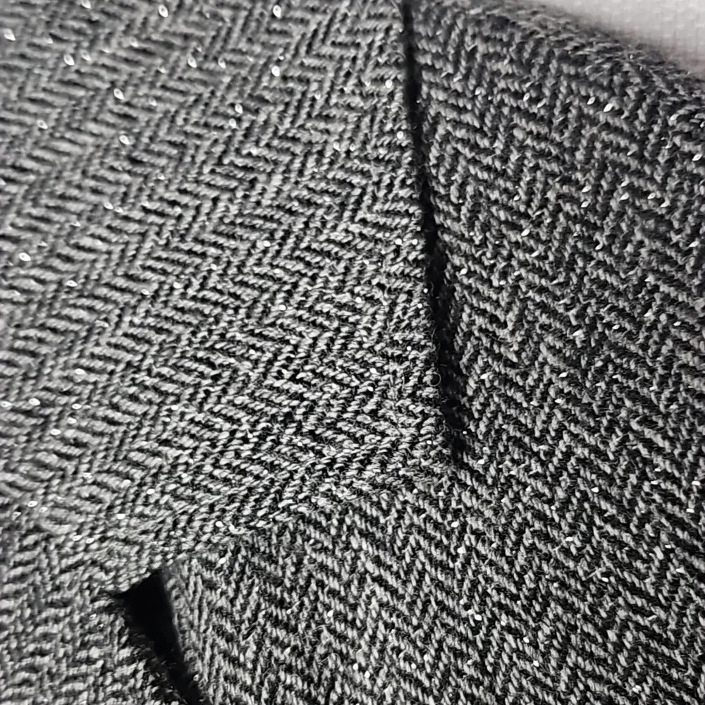MICHAEL Michael Kors Metallic Tweed Blazer w/ Tie Waist & Faux Fur Women's Large - Picture 5 of 15